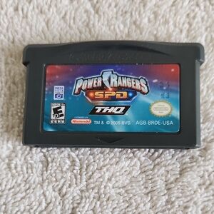 Power Rangers Space Patrol Delta SPD Game Boy Advance OEM 2005